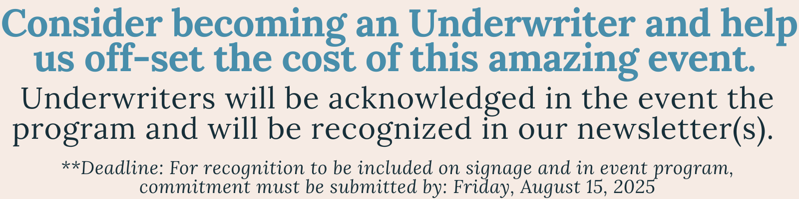 Underwriting